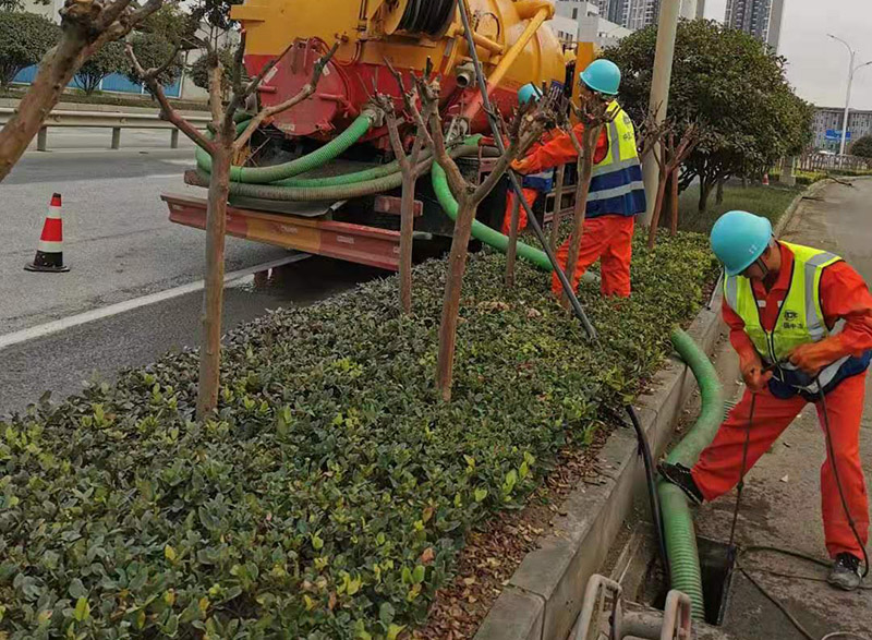 隰县市政管道清淤